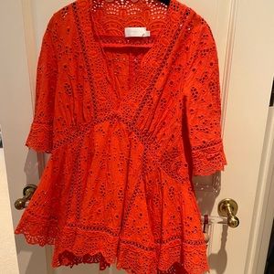 Zimmerman eyelet shirt, worn twice, excellent condition. Size 2